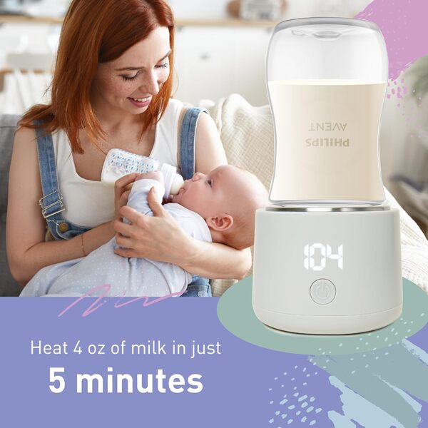 Chauffe-biberon portable