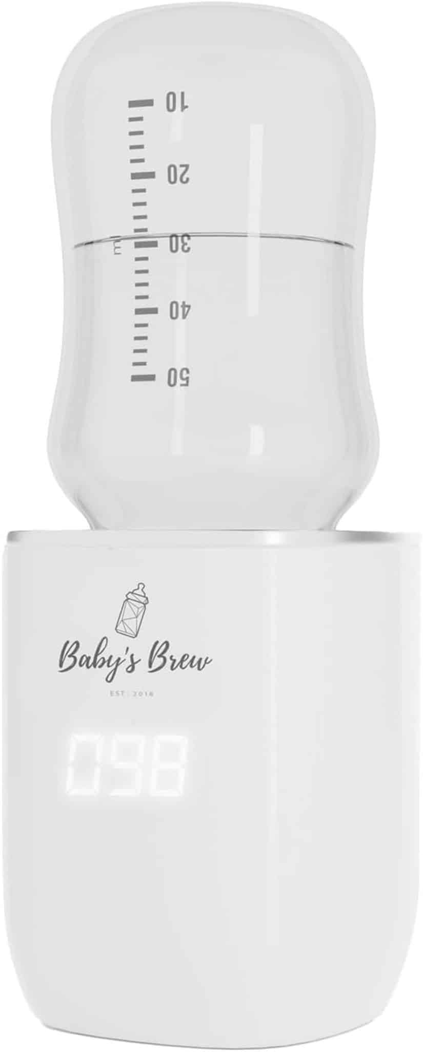 Test Baby's Brew : chauffe-biberon portable sans fil et design anti-fuite