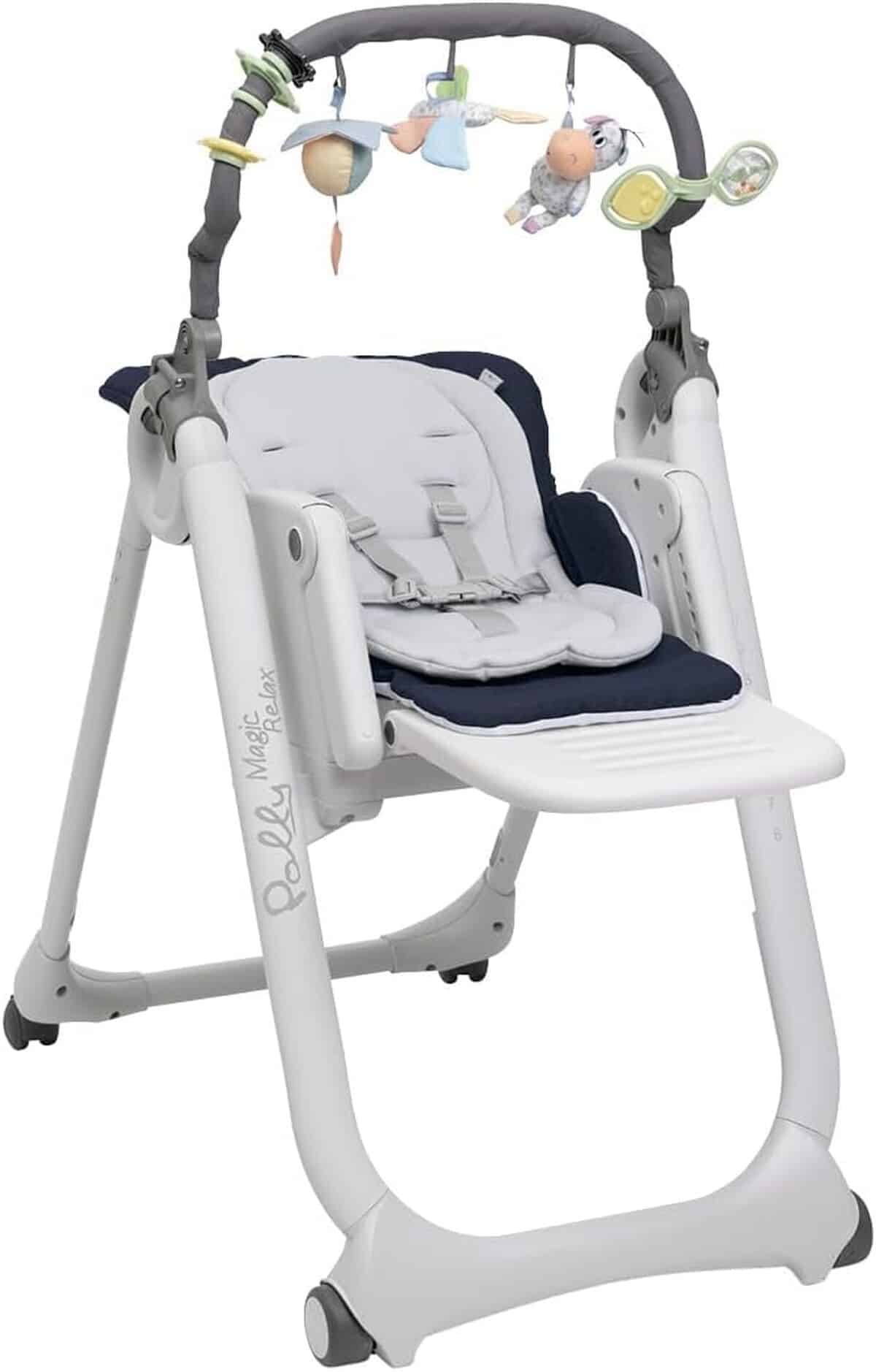 Test : chaise haute Chicco Polly Magic Relax, évolutive et pliable
