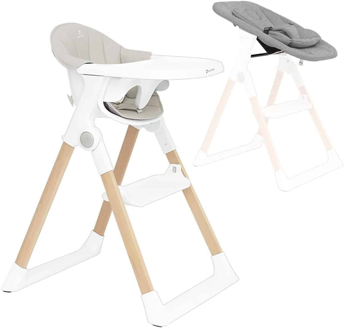 Test : chaise haute évolutive Olmitos en bois