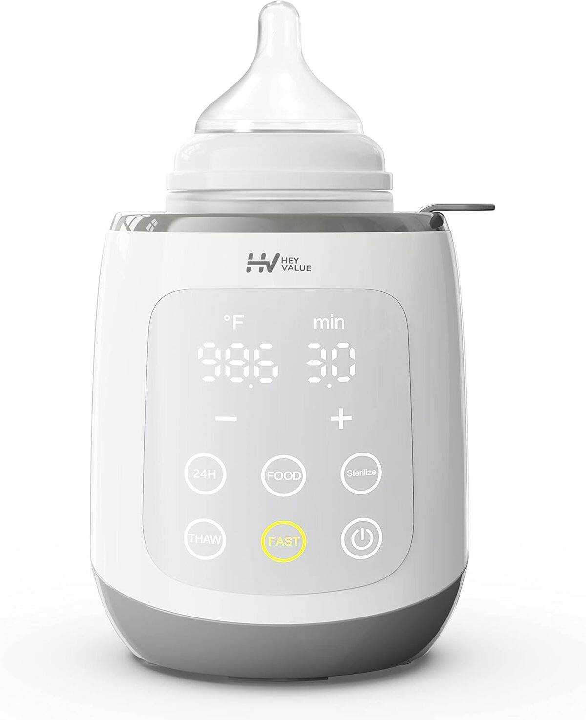 Test : chauffe-biberon 5 en 1 avec écran LCD pour bébé