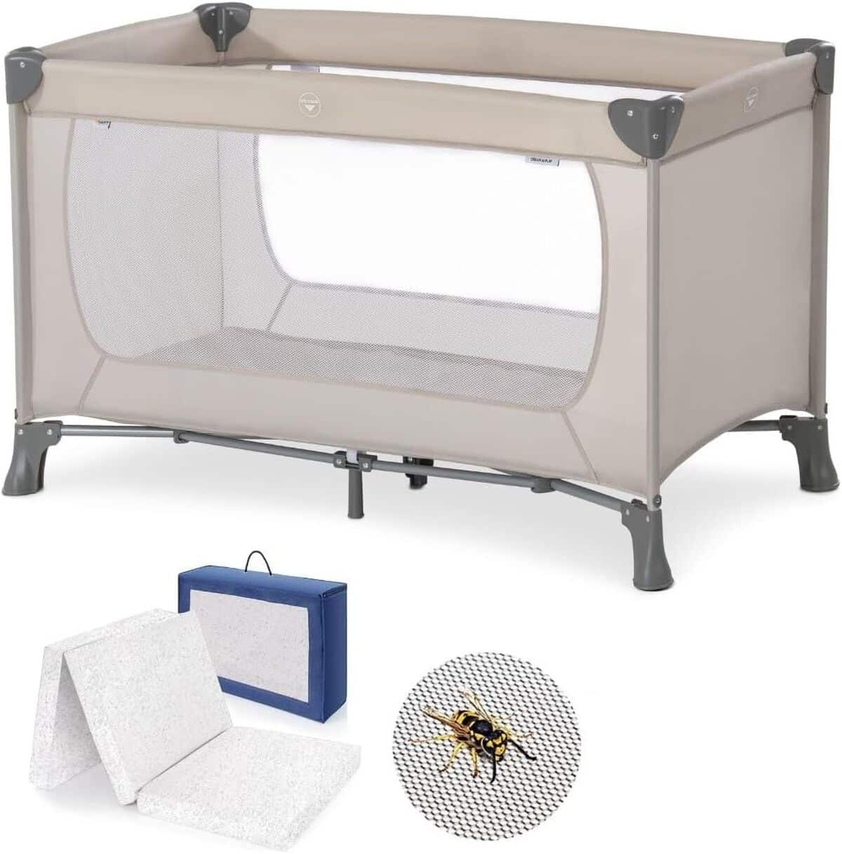 Test hauck Dream N Play : lit parapluie pratique et complet