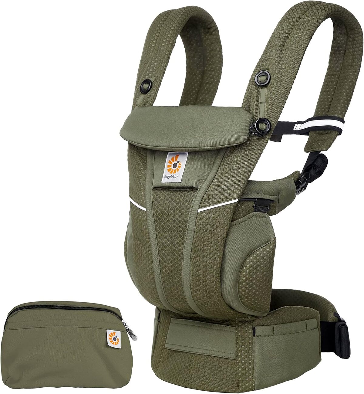 Test : porte-bébé Ergobaby Omni Breeze Olive Green multifonctions