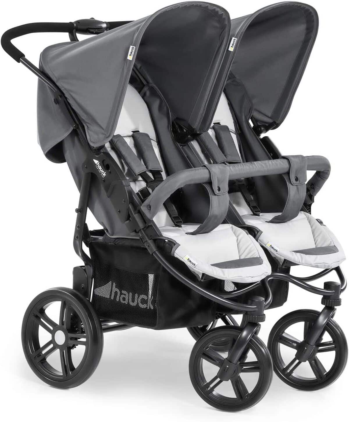 Test : poussette double hauck Roadster Duo SLX, de la naissance à 15 kg