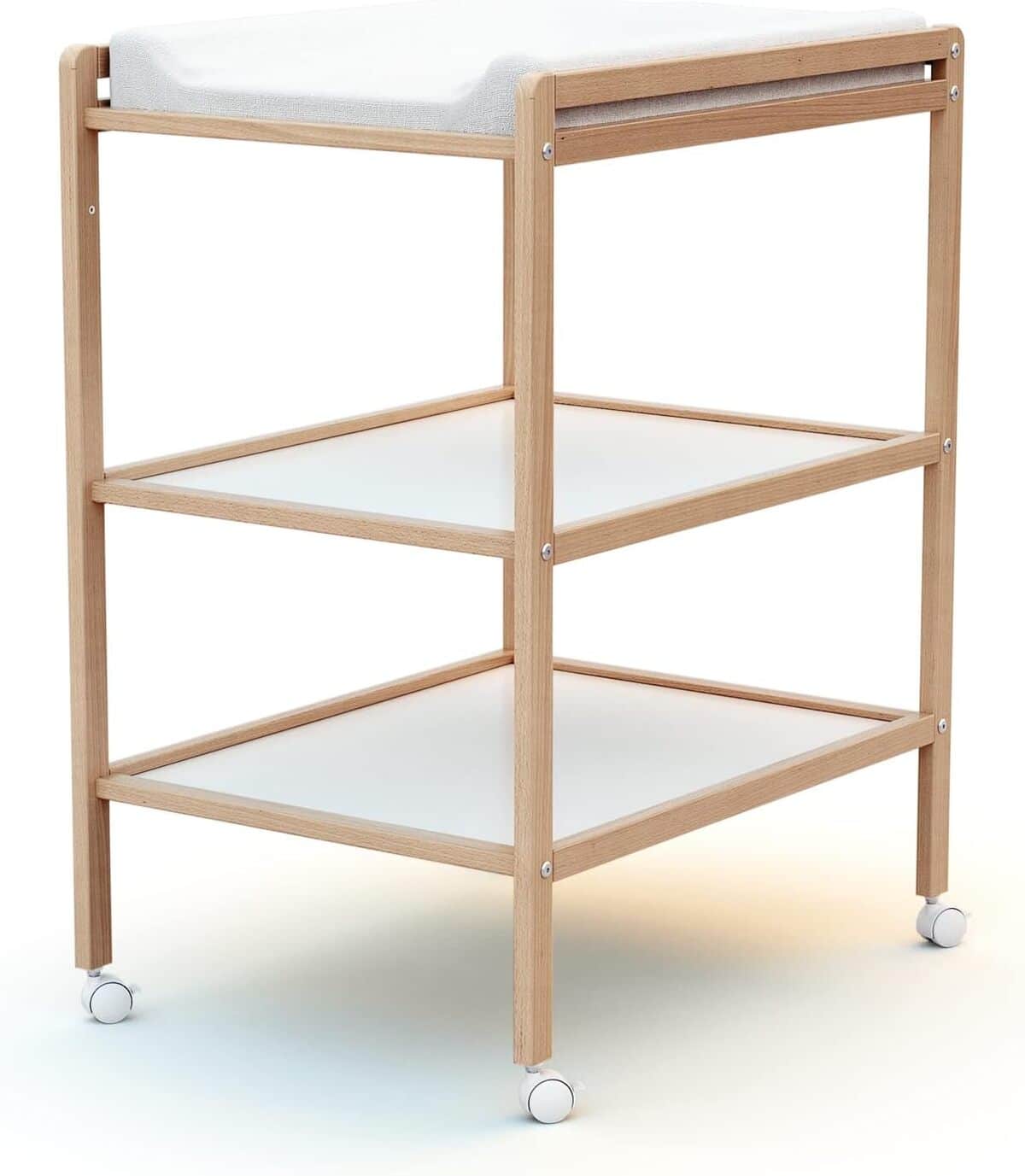 Test : table à langer 2 étagères AT4 ESSENTIEL, compacte et pratique