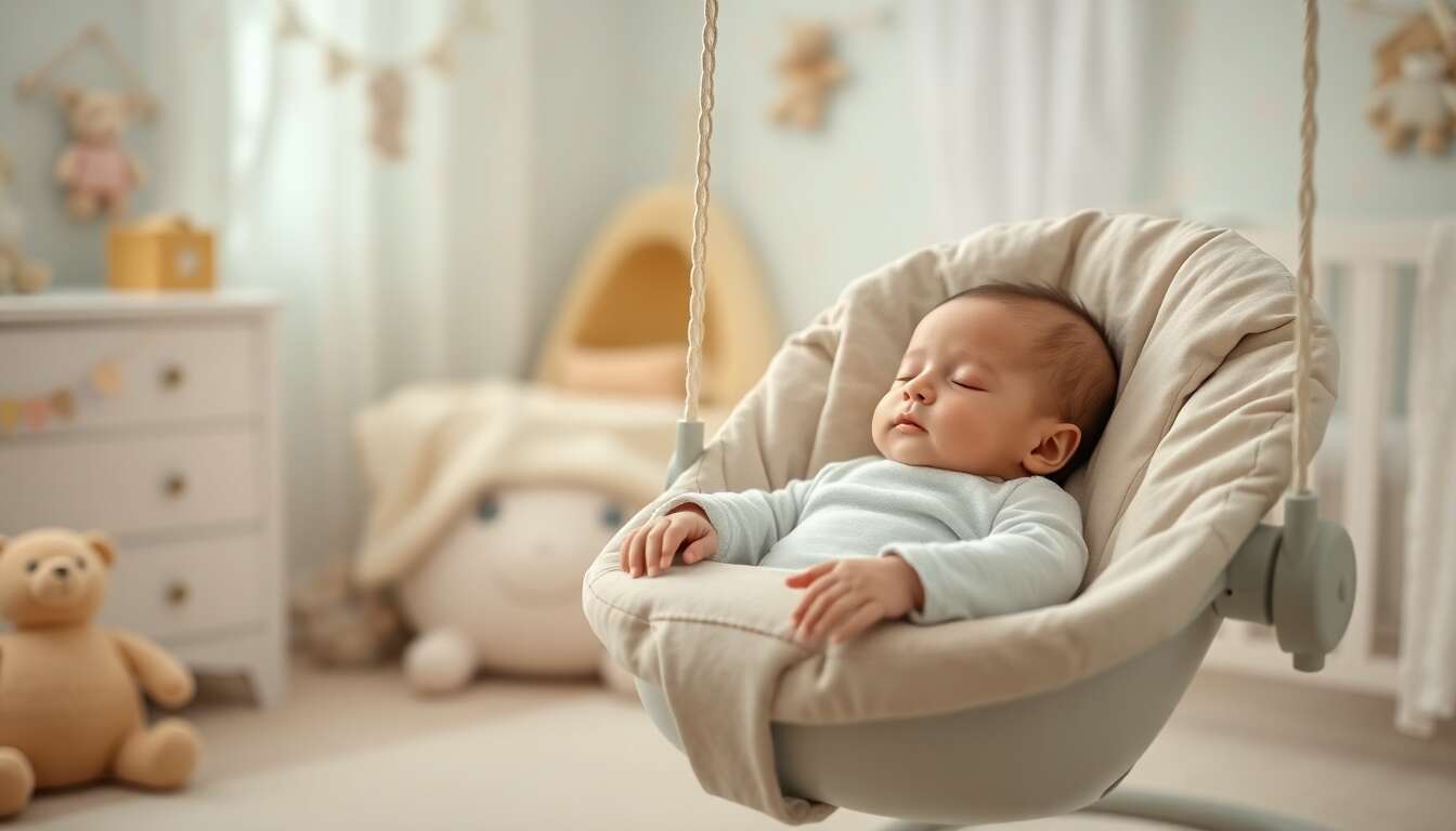 Les avantages des balancelles pour endormir et divertir bébé