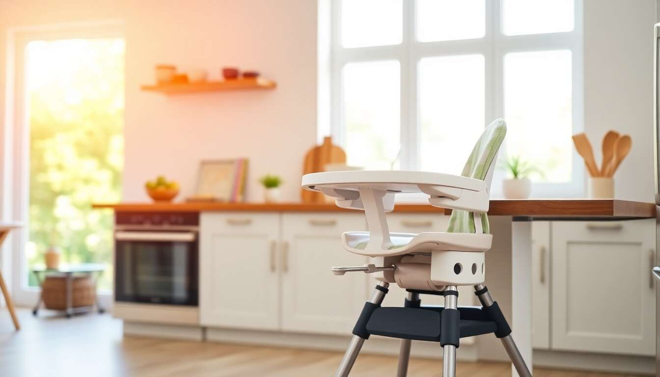 Conseil pratique : choisir la chaise haute idéale pour accompagner la croissance de votre enfant
