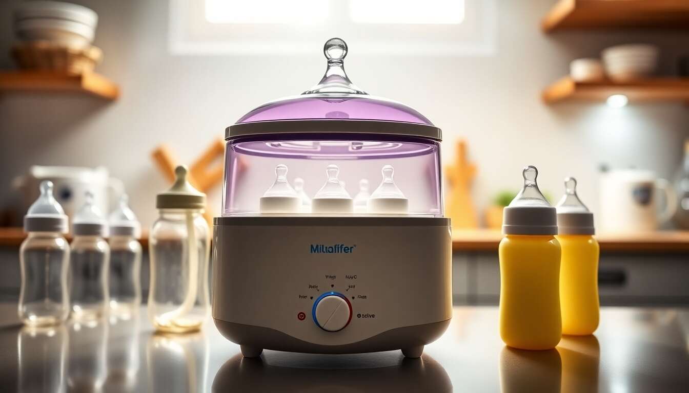 Les diff&eacute;rents types de chauffe-biberons disponibles