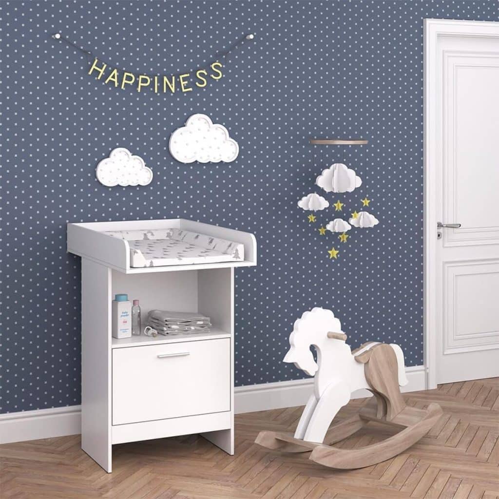 Test : commode à langer Leo de Vicco, praticité et style compact