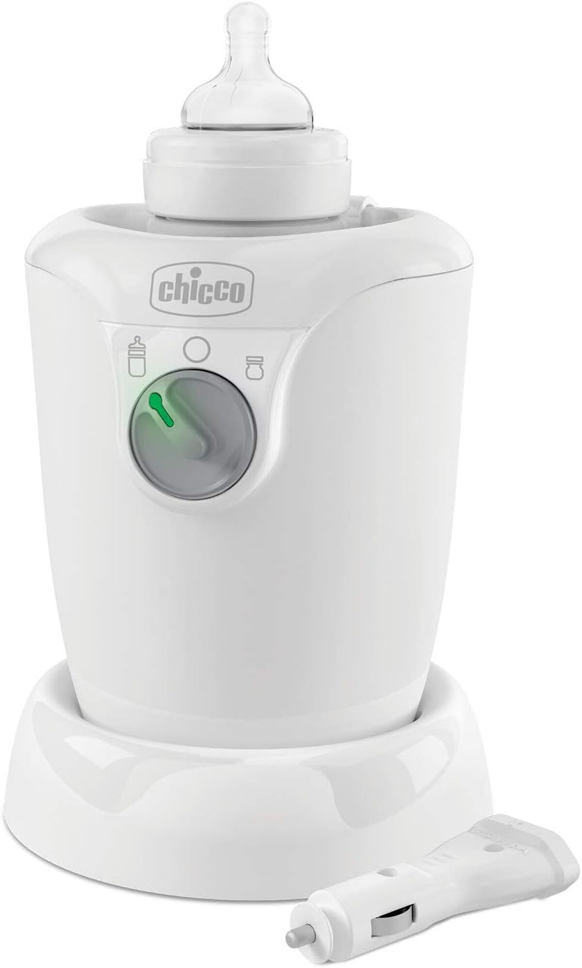 Test du chauffe-biberon portable Chicco 110W