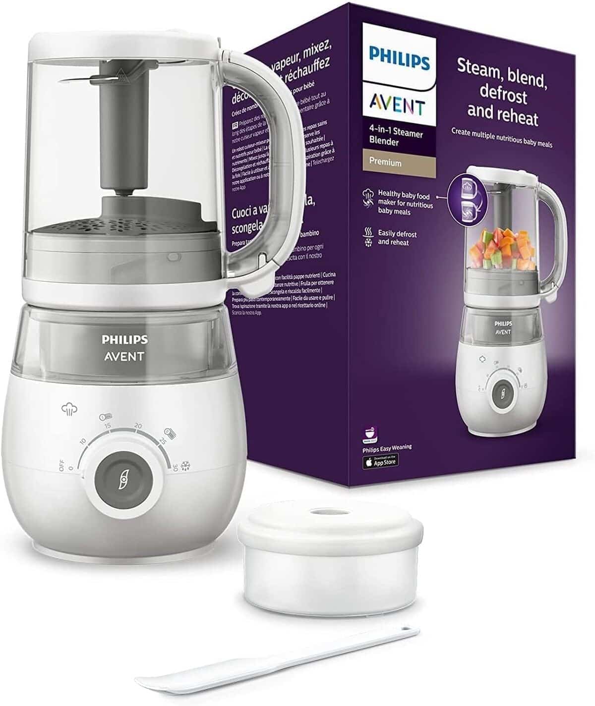 Test du robot cuiseur bébé Philips Avent SCF883/01