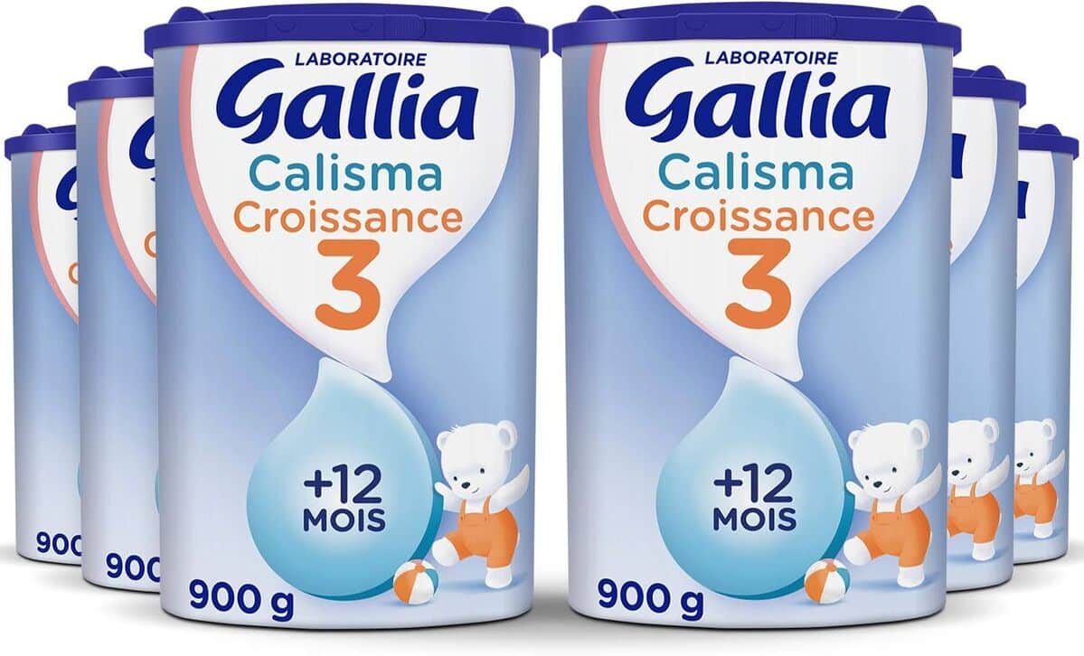 Test : lait en poudre Calisma 3 de Gallia, 900g dès 12 mois