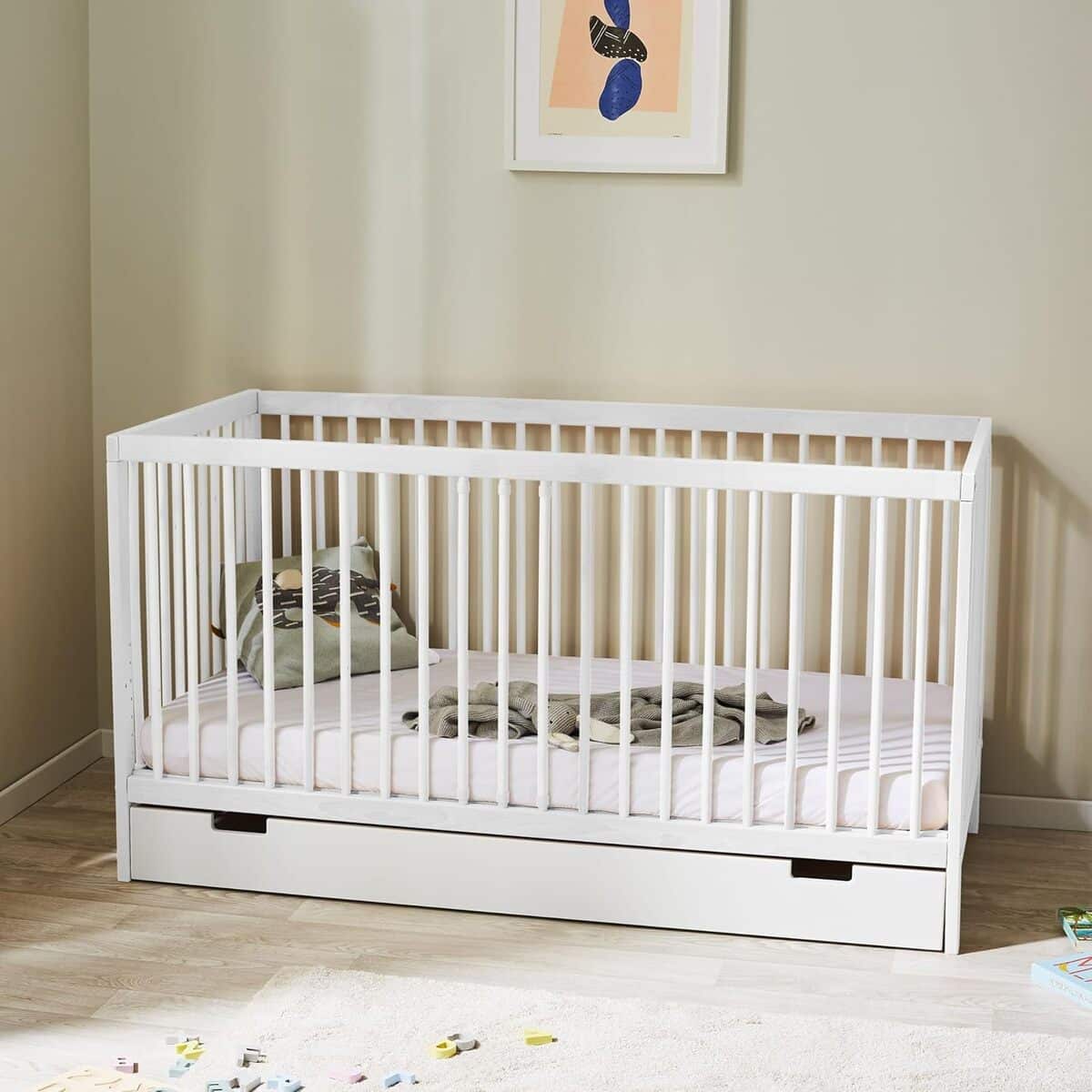Test : lit bébé Kids Collective 70x140 réglable et amovible