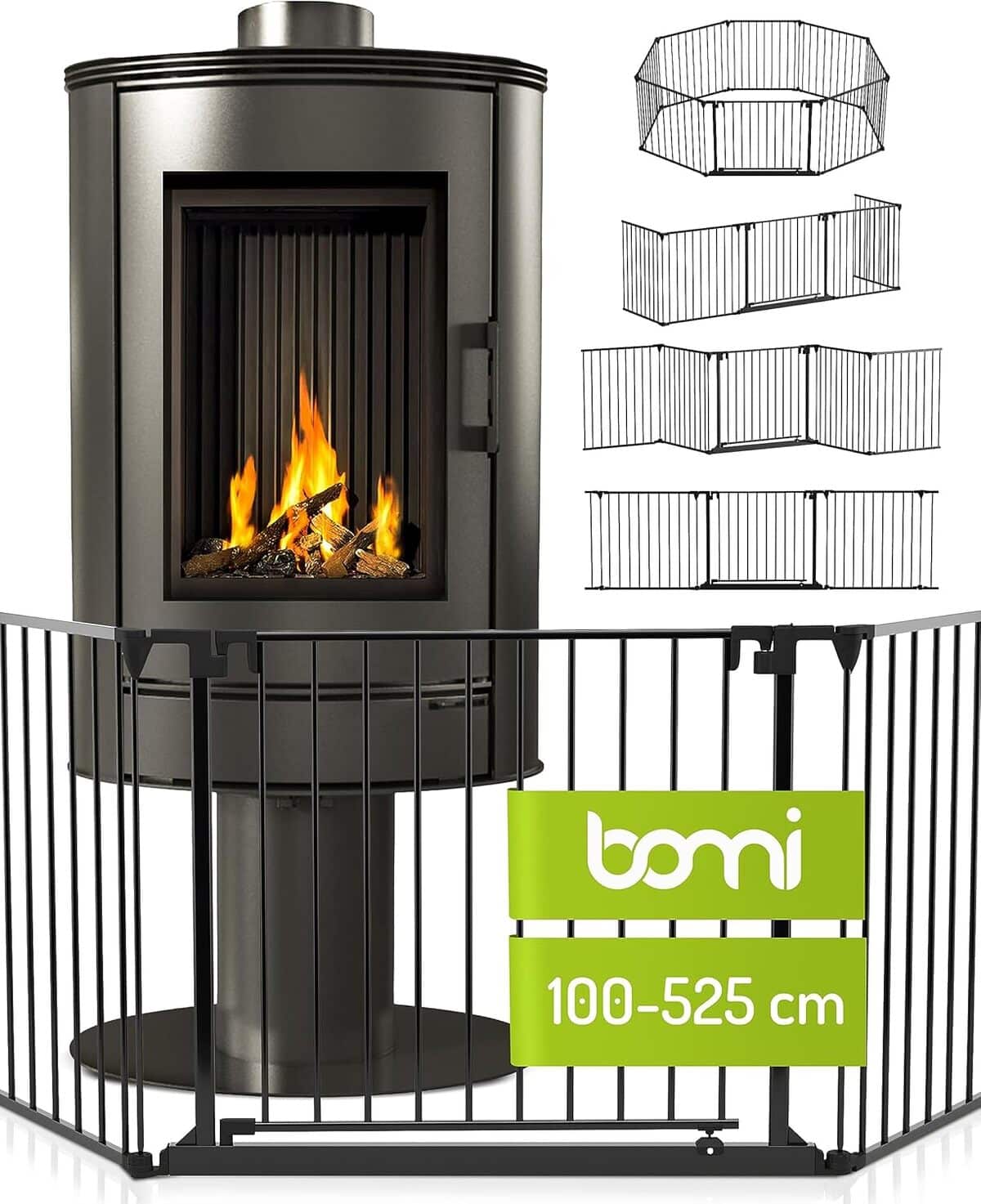 Test barrière BOMI Milo : sécurité XXL pour cheminée