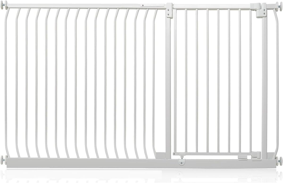 Test de la barrière extra haute Safetots Elite 100 cm