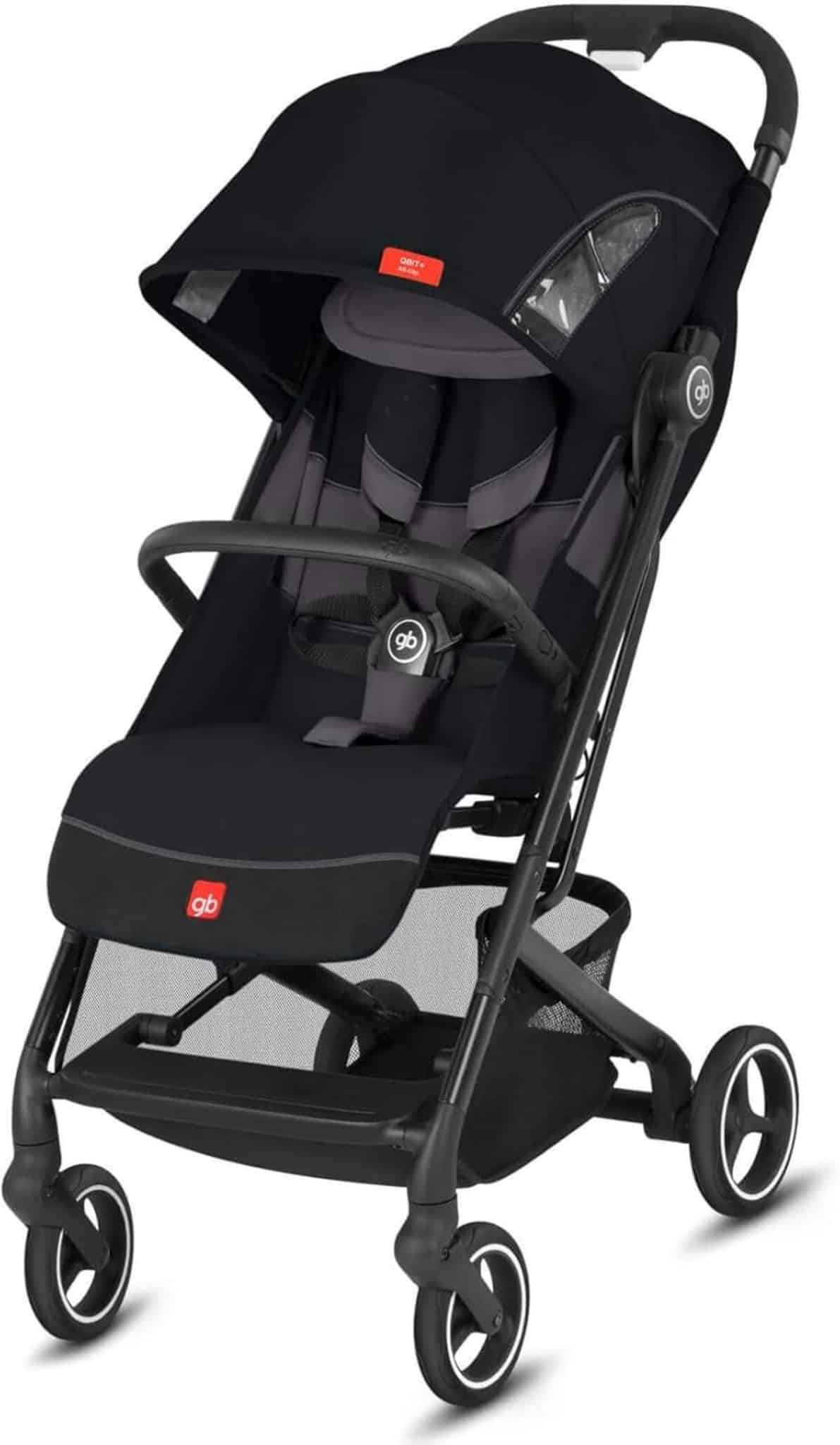 Test de la poussette citadine Qbit + Velvet Black de Good Baby Gold