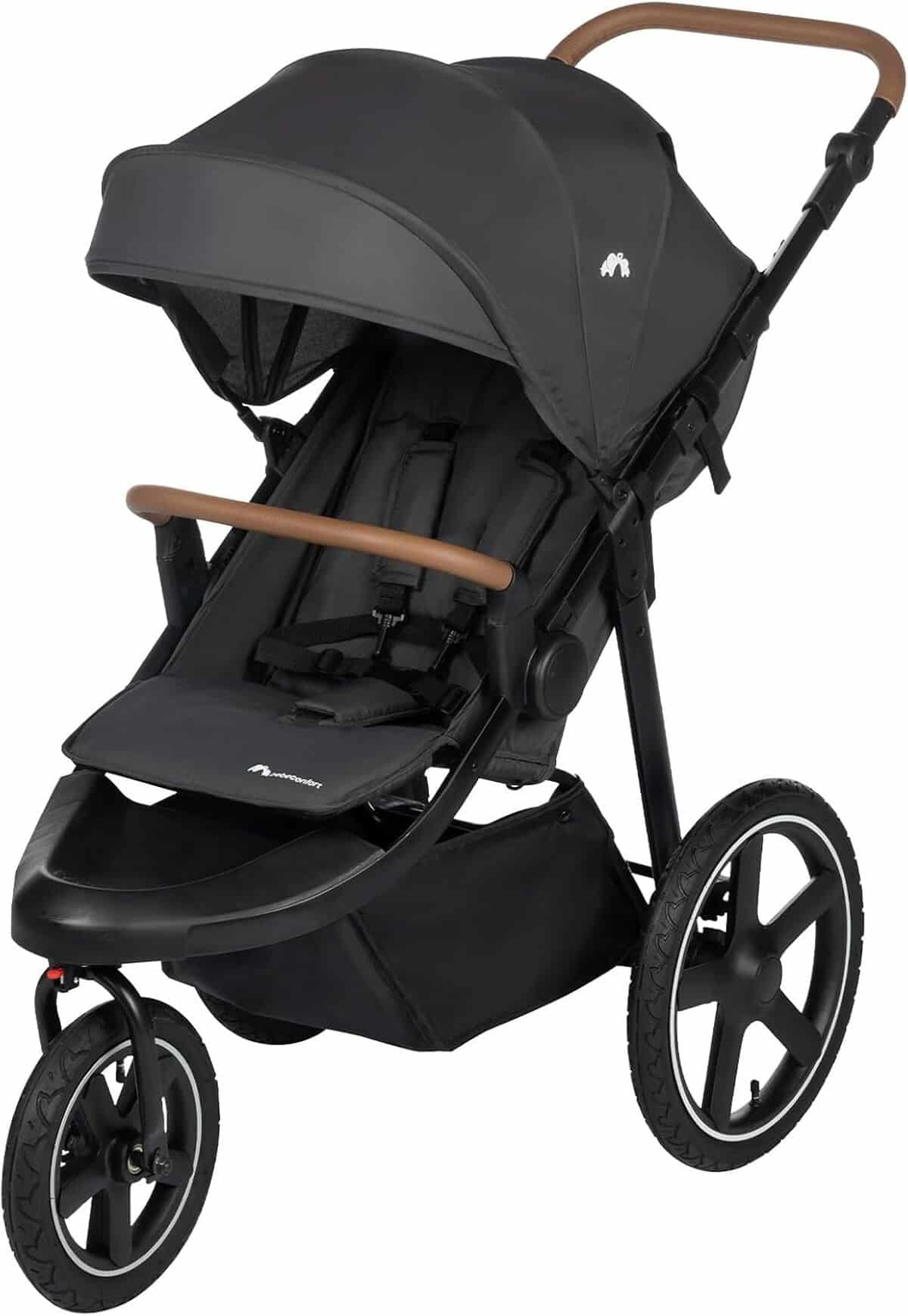 Test : poussette tout-terrain Bebeconfort Cloudy, 3 roues, modulable et pratique