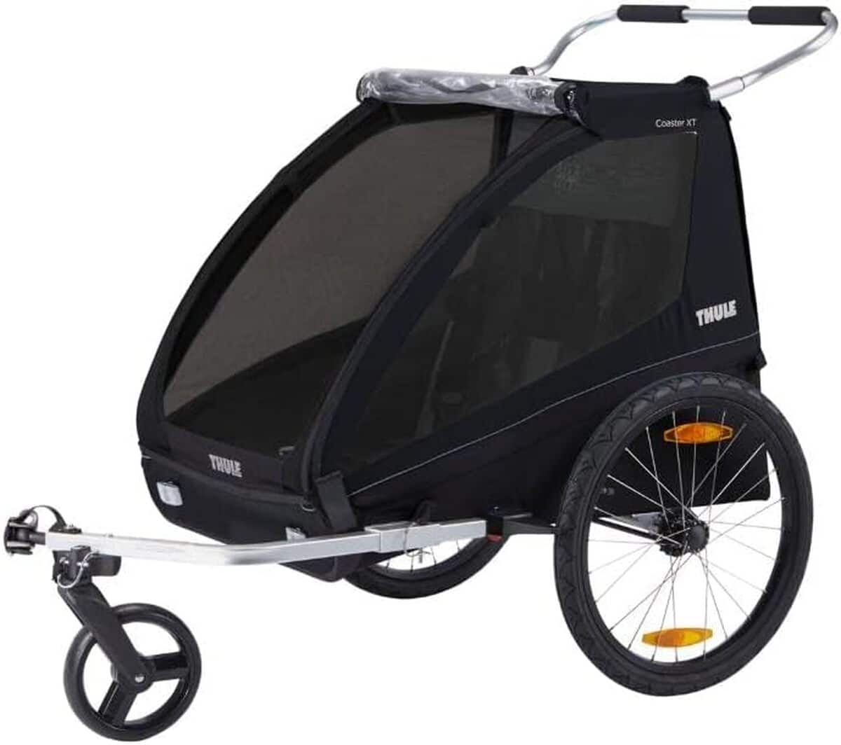 Essai : remorque Thule Coaster 2 XT avec kit vélo et marche