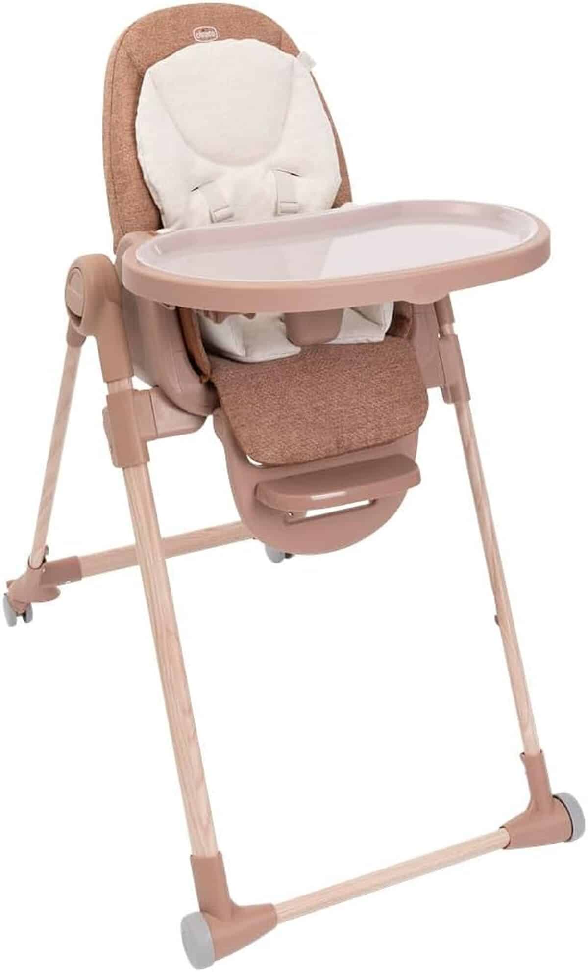 Test : chaise haute évolutive Chicco Polly Armonia rouge