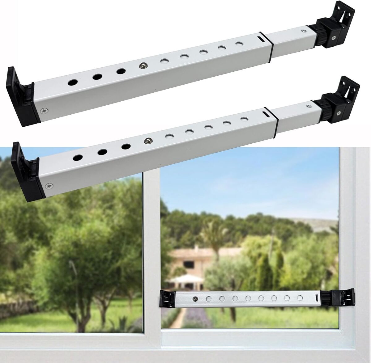 Test des barres de sécurité pour fenêtre à serrure anti-soulèvement