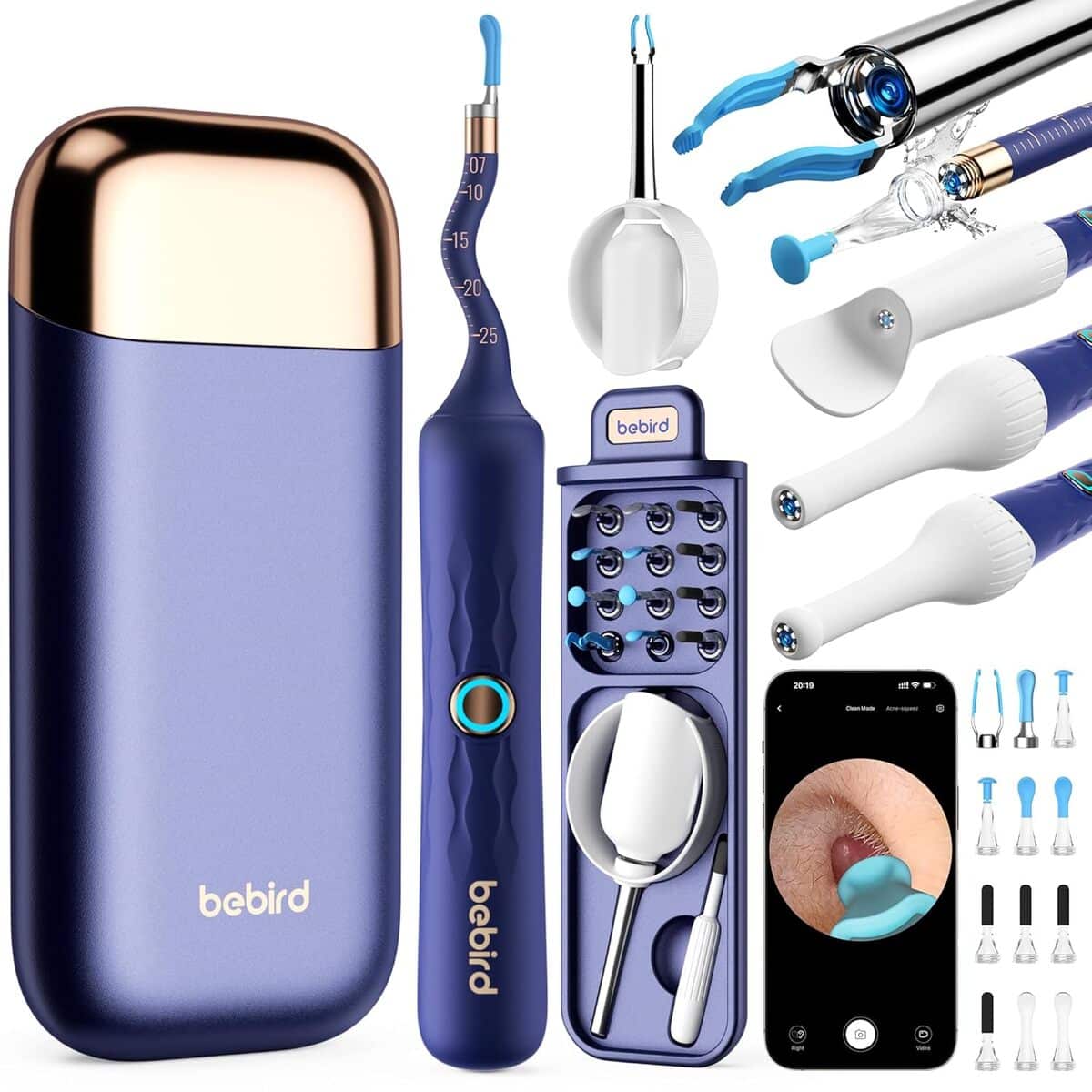 Test du nettoyeur d'oreille HD Camera Oreille 1920P