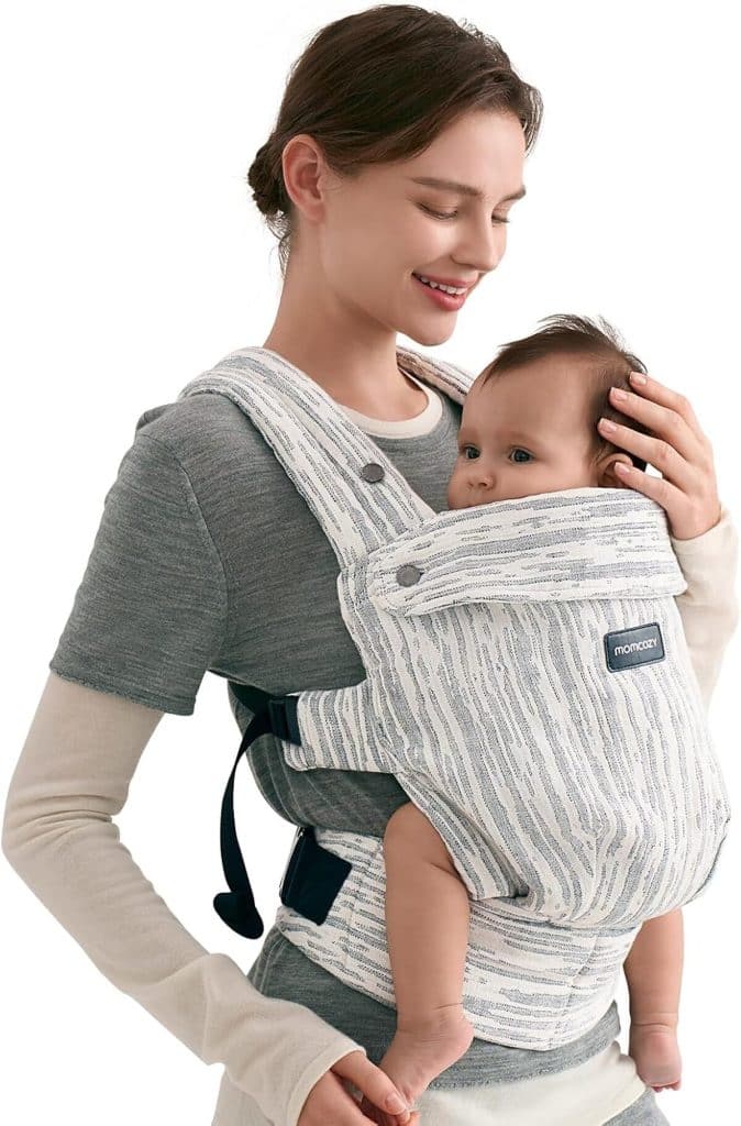 Test du porte-bébé Momcozy Herihuge : confort et style au quotidien