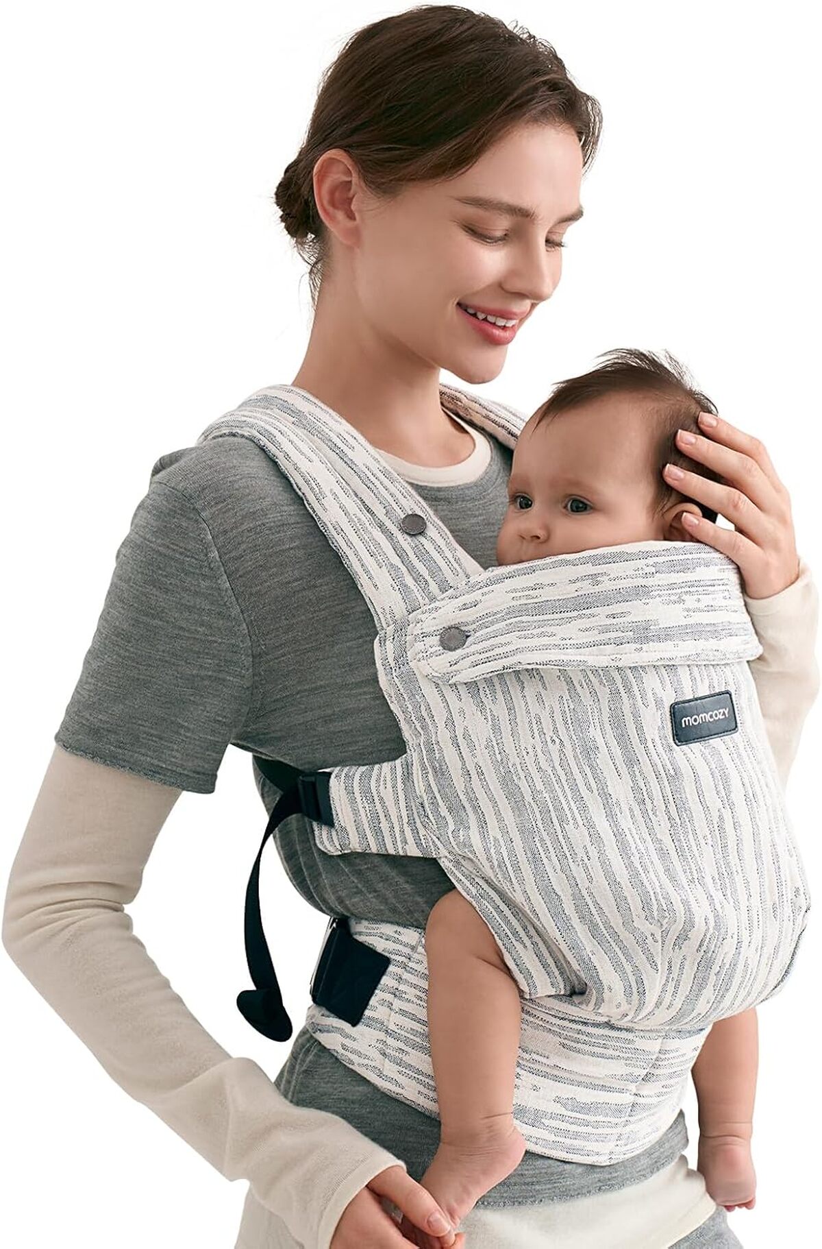Test du porte-bébé Momcozy Herihuge : confort et style au quotidien