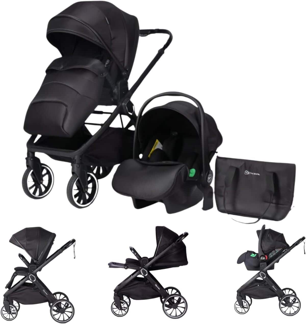 Test poussette 3 en 1 MB My Babies : polyvalence et évolutivité