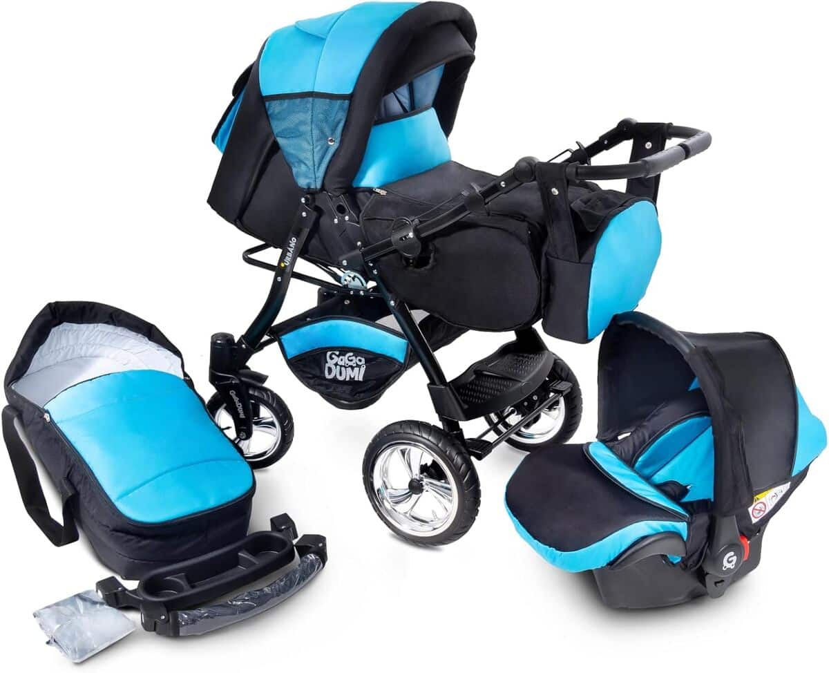 Test poussette GaGaDumi Urbano 3 en 1 : polyvalence assurée