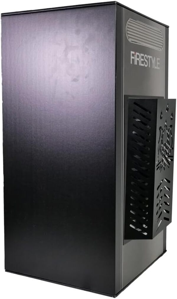 Design SUPERKA Barrière de Sécurité Enfant et Animaux, protection anti-brûlures contre Verre Poêle ou Cheminée, Poêle Grille de Protection, Fabriqué en Italie. (mod. 8 cm. 39x10x50 H)