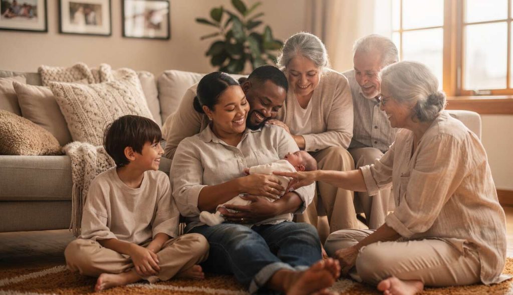 La vie de famille après la naissance : conseils et défis