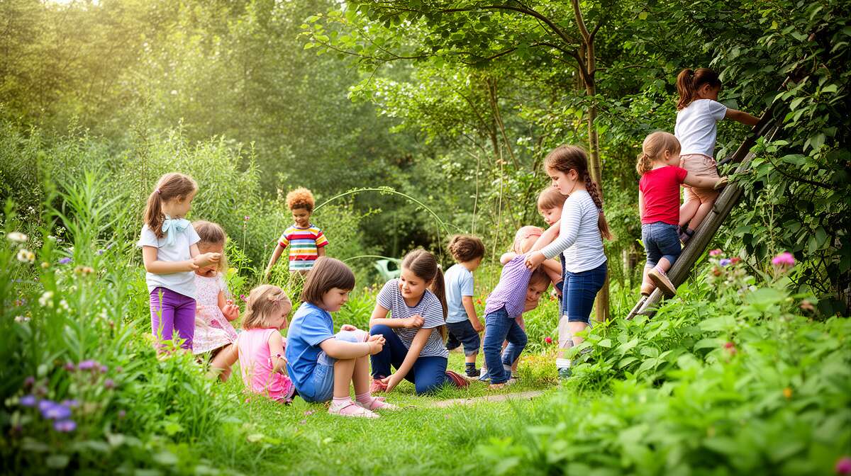 Rôle des espaces extérieurs dans le développement de l'enfant Rôle des espaces extérieurs dans le développement de l'enfant