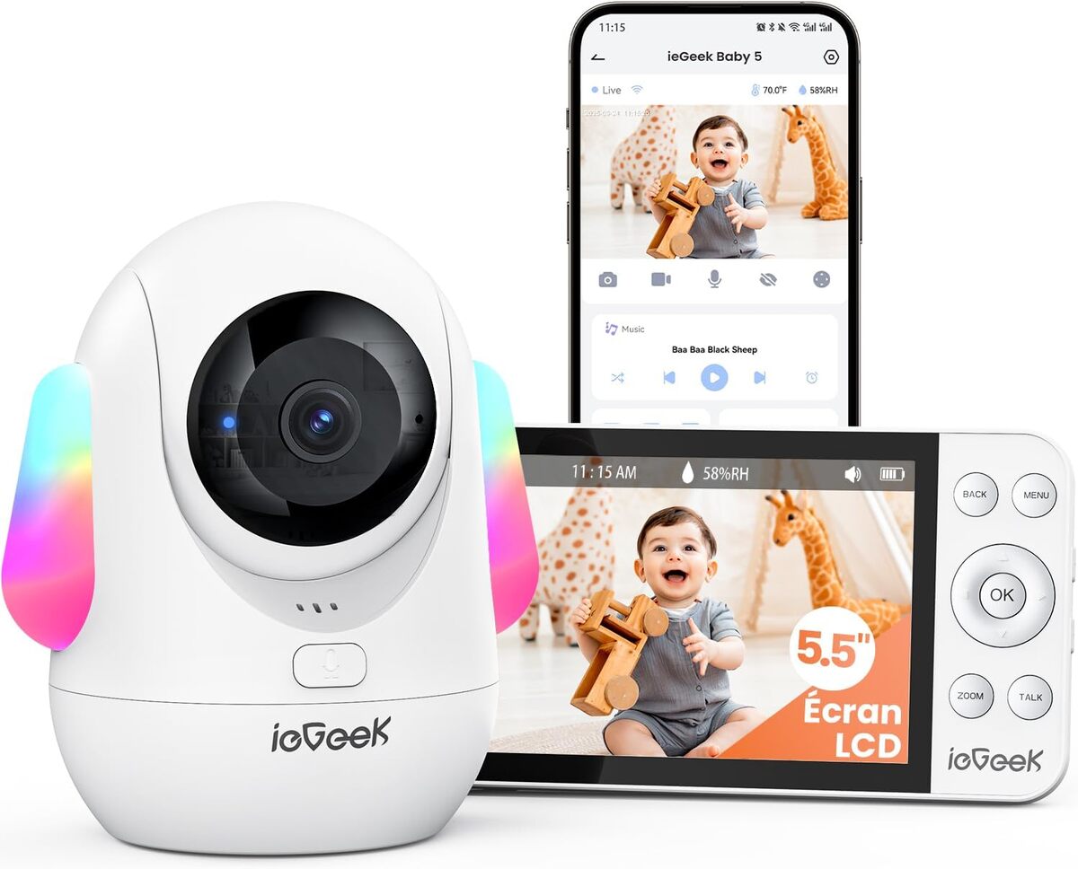 Test : babyphone ieGeek 2.5K, le gardien connecté