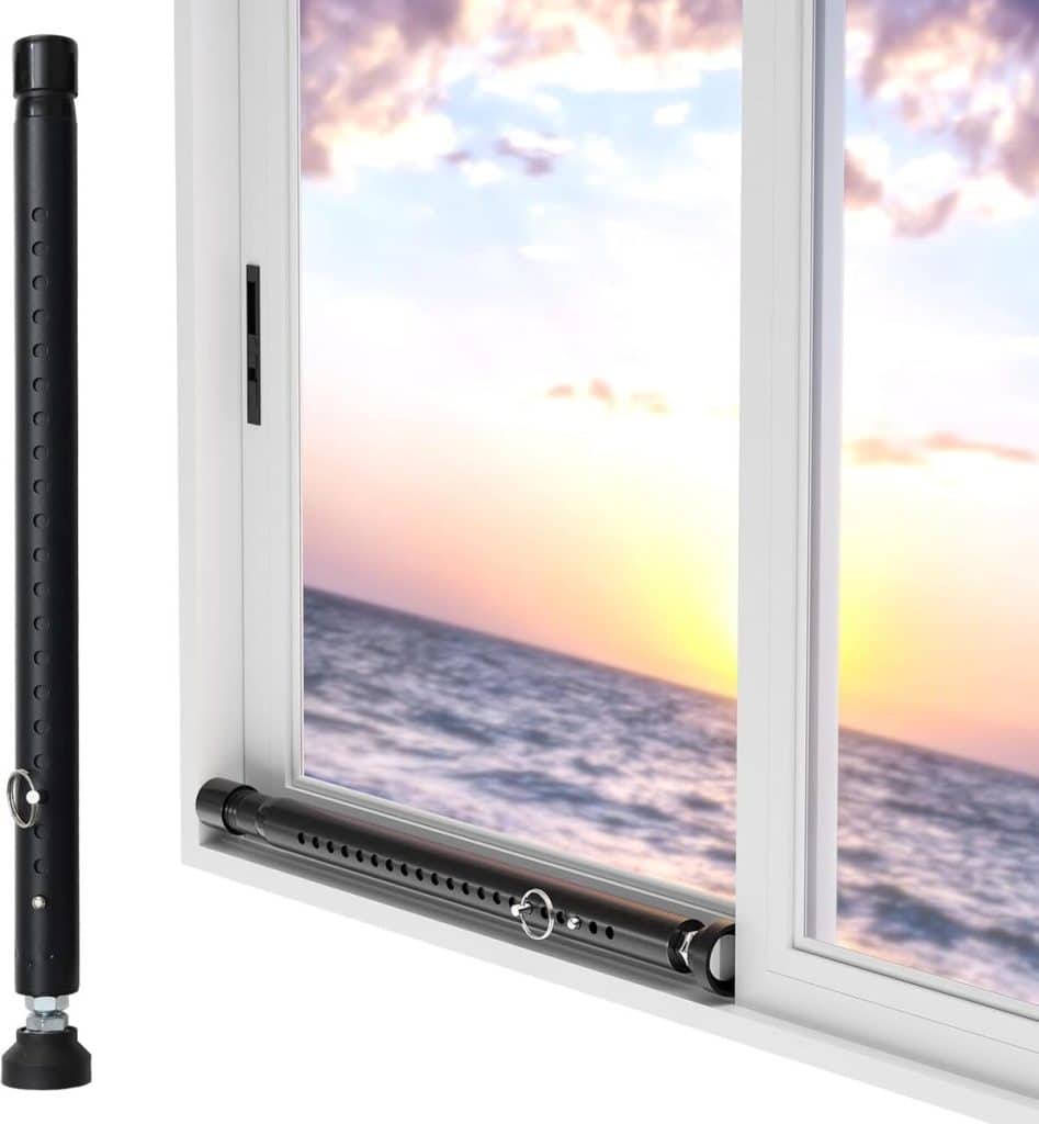 Test de la barre de sécurité ERVNYNT pour porte coulissante, réglable et robuste