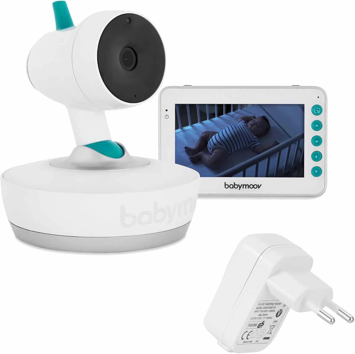 Test du babyphone Babymoov Yoo Moov : vidéo motorisée et vue à 360°