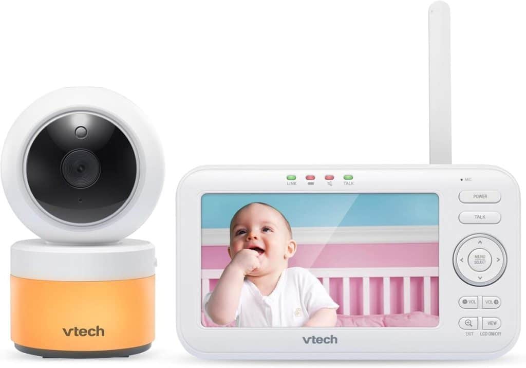 Test du babyphone vidéo VTech BM5463 : projections et veilleuse intégrée