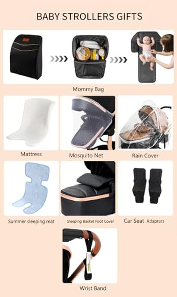 Découvrez notre analyse détaillée de la poussette 3 en 1 NADDLILY B518 Khaki : les avantages, les inconvénients et nos recommandations pour un choix éclairé