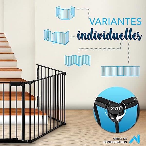 Découvrez notre test sur la barrière de sécurité pour enfant Kiduku 480 cm et assurez la sécurité de votre espace familial avec style et efficacité.