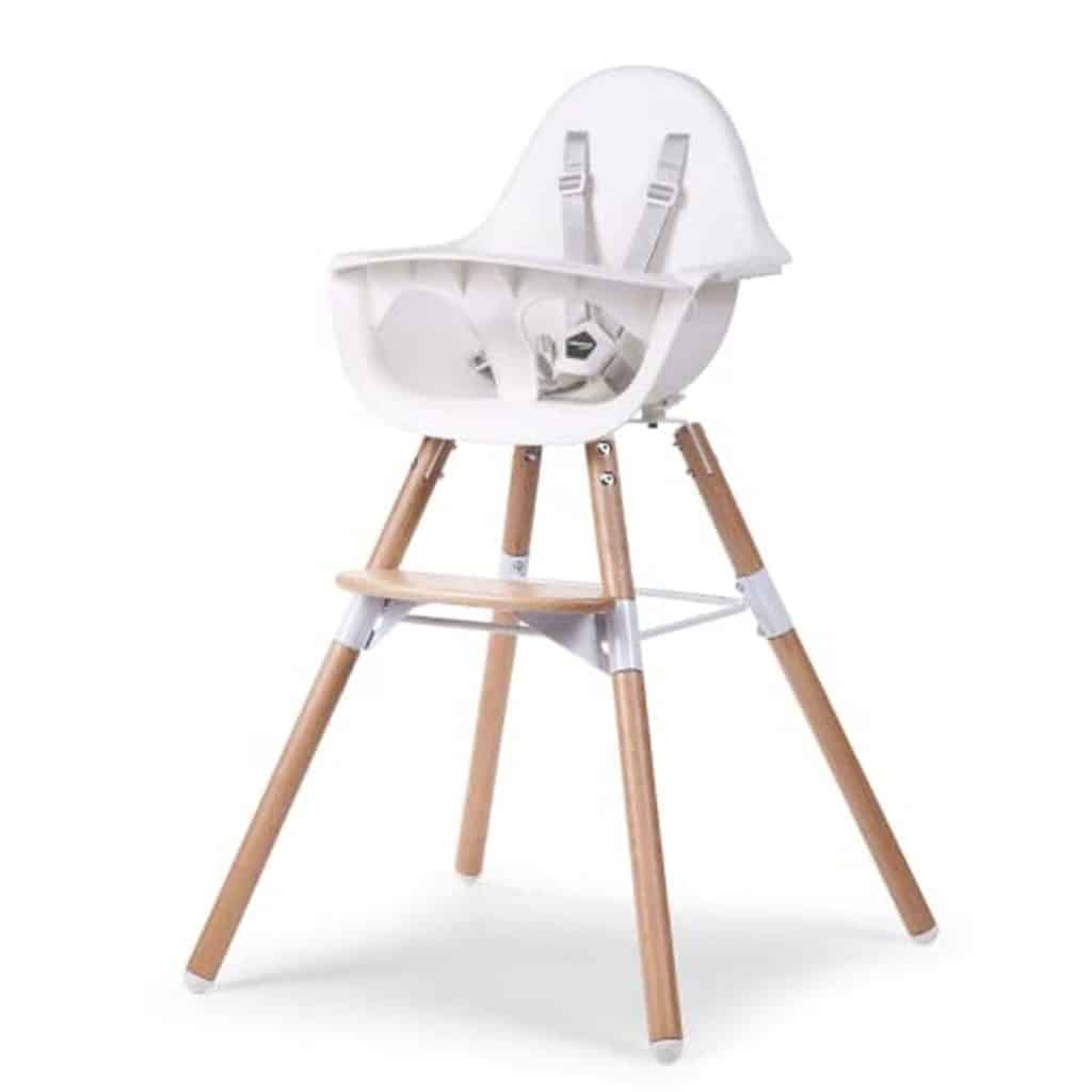 Test : chaise haute CHILDHOME Evolu 2, sécurité et évolutivité
