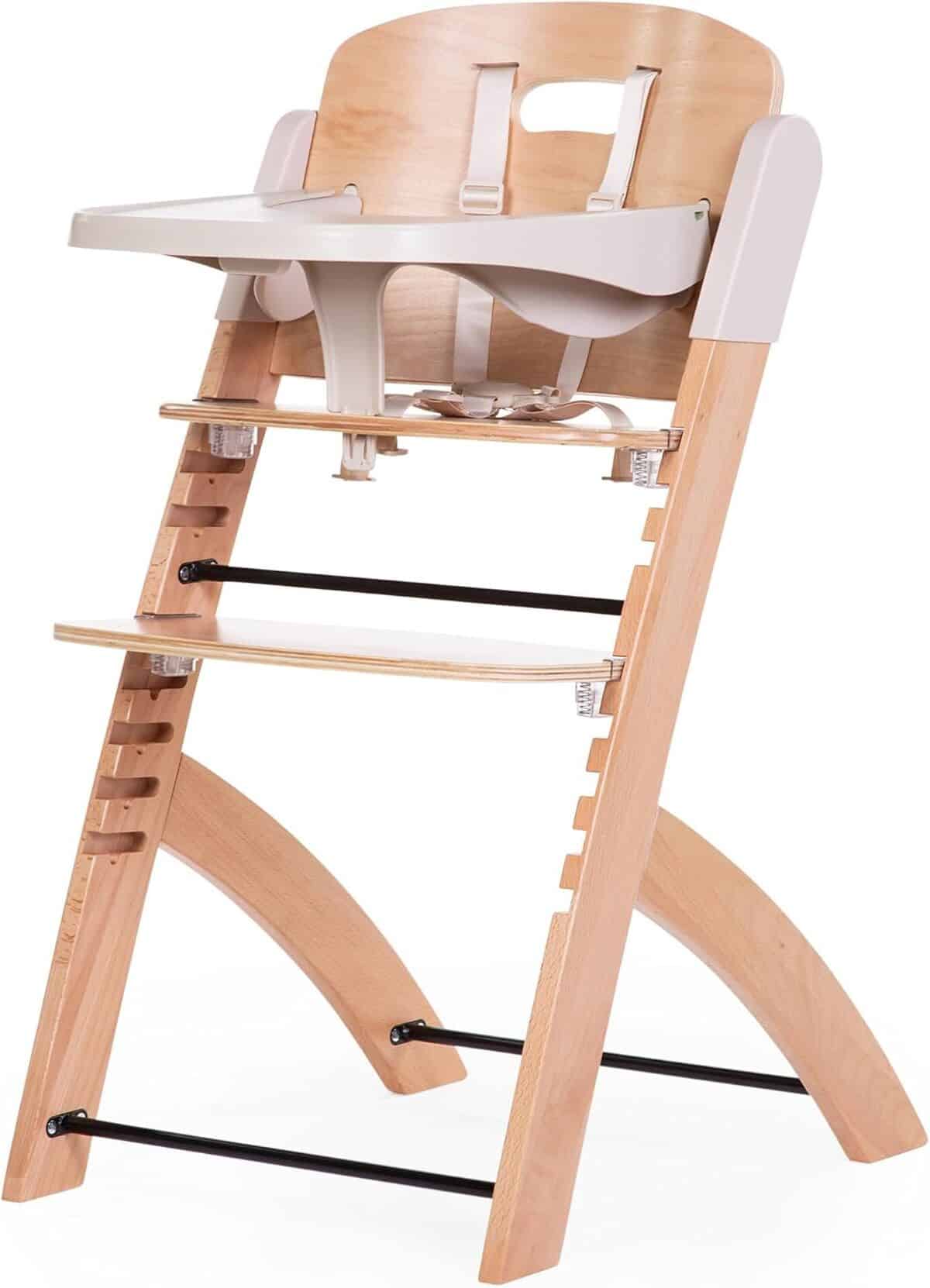 Chaise Haute Bébé Évolutive Ms BabyWorld Tasty – 7 Hauteurs, 3 Inclinaisons – Pliable Et Portable – Jusqu'à 3 Ans