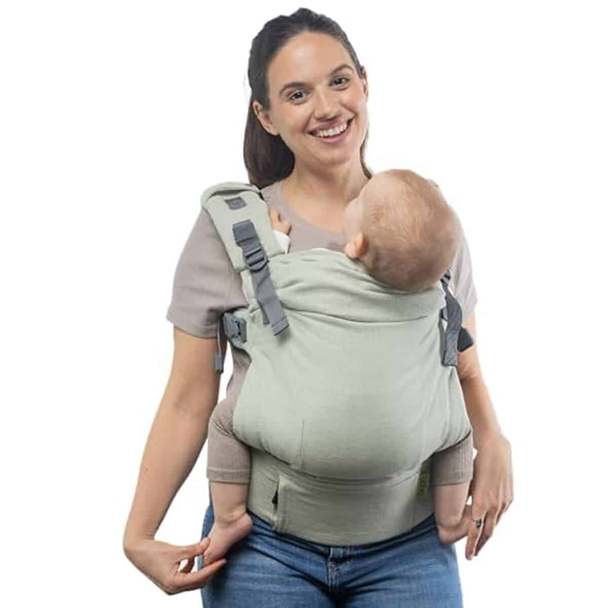 Test du porte-bébé Boba X Linen Willow 3-20 kg
