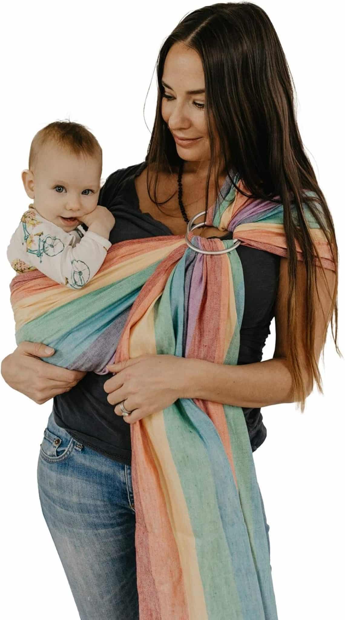 Test du porte-bébé extra doux Rainbow Brite