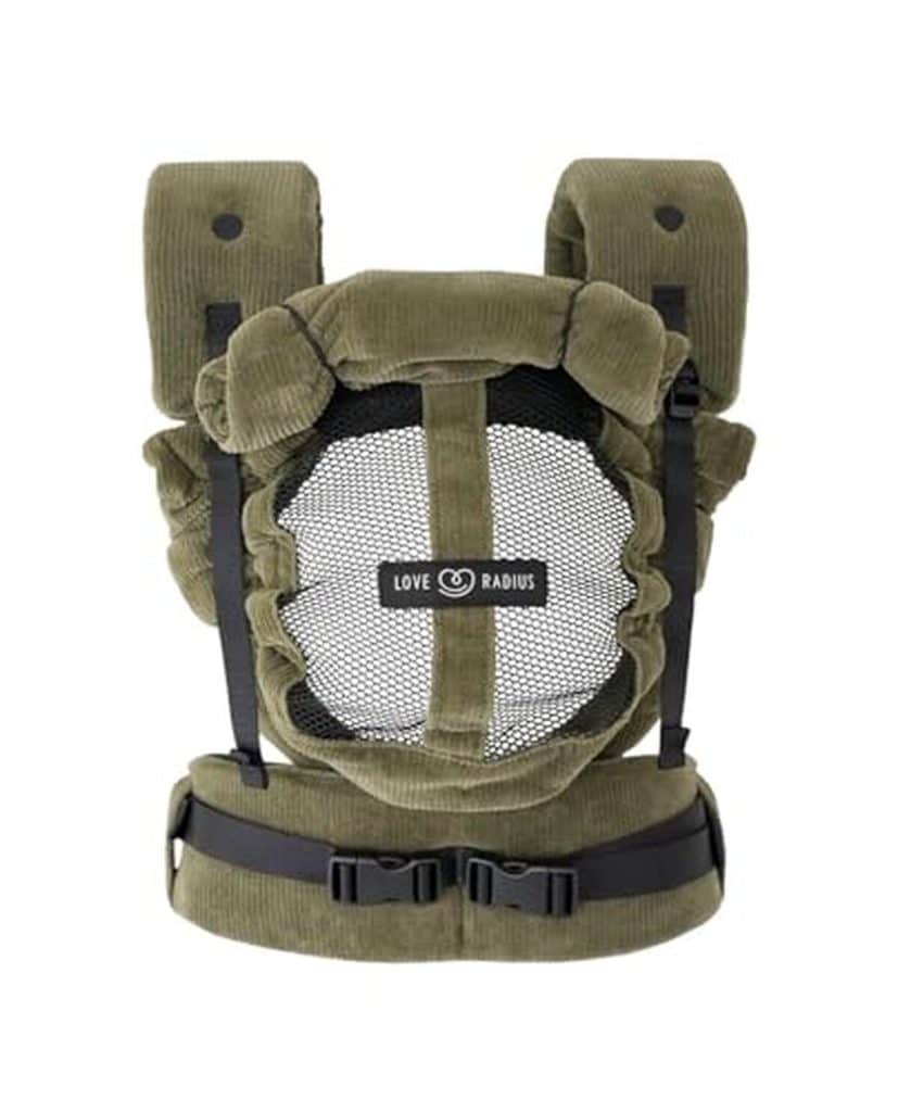 Test du porte-bébé PhysioCarrier 2 en Velvet Green