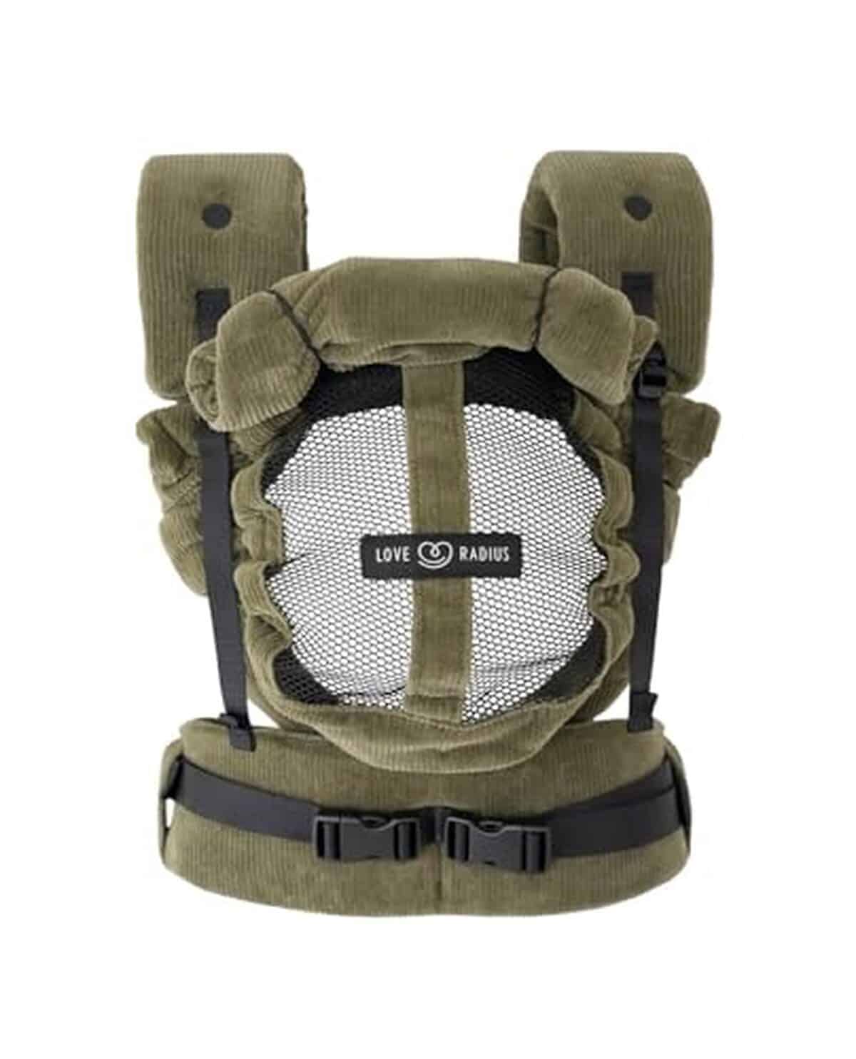 Test du porte-bébé PhysioCarrier 2 en Velvet Green