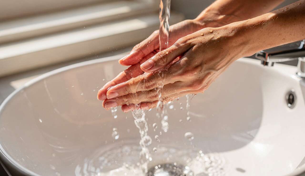 Se laver les mains r&eacute;guli&egrave;rement