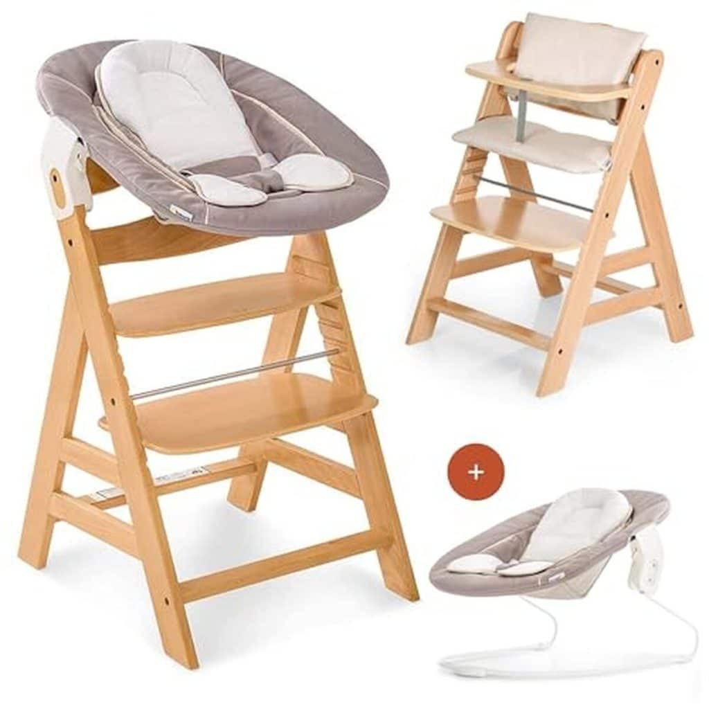 Test de la chaise haute évolutive hauck Alpha Plus : pratique dès la naissance
