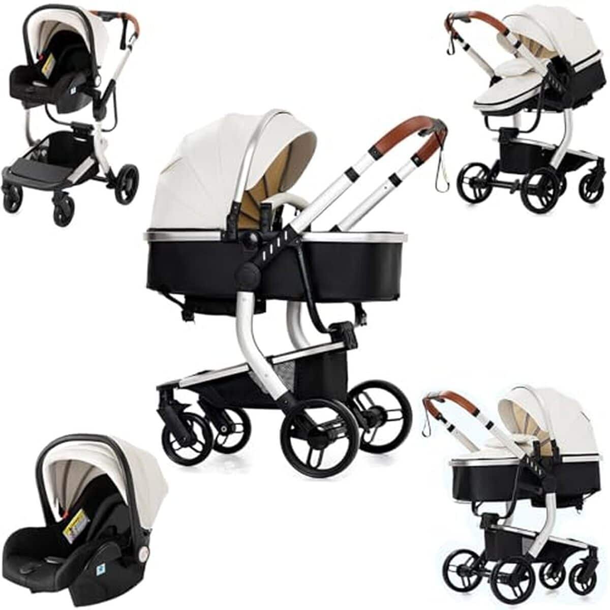 Test de la poussette 3 en 1 Nine Point Nine modèle 518 White