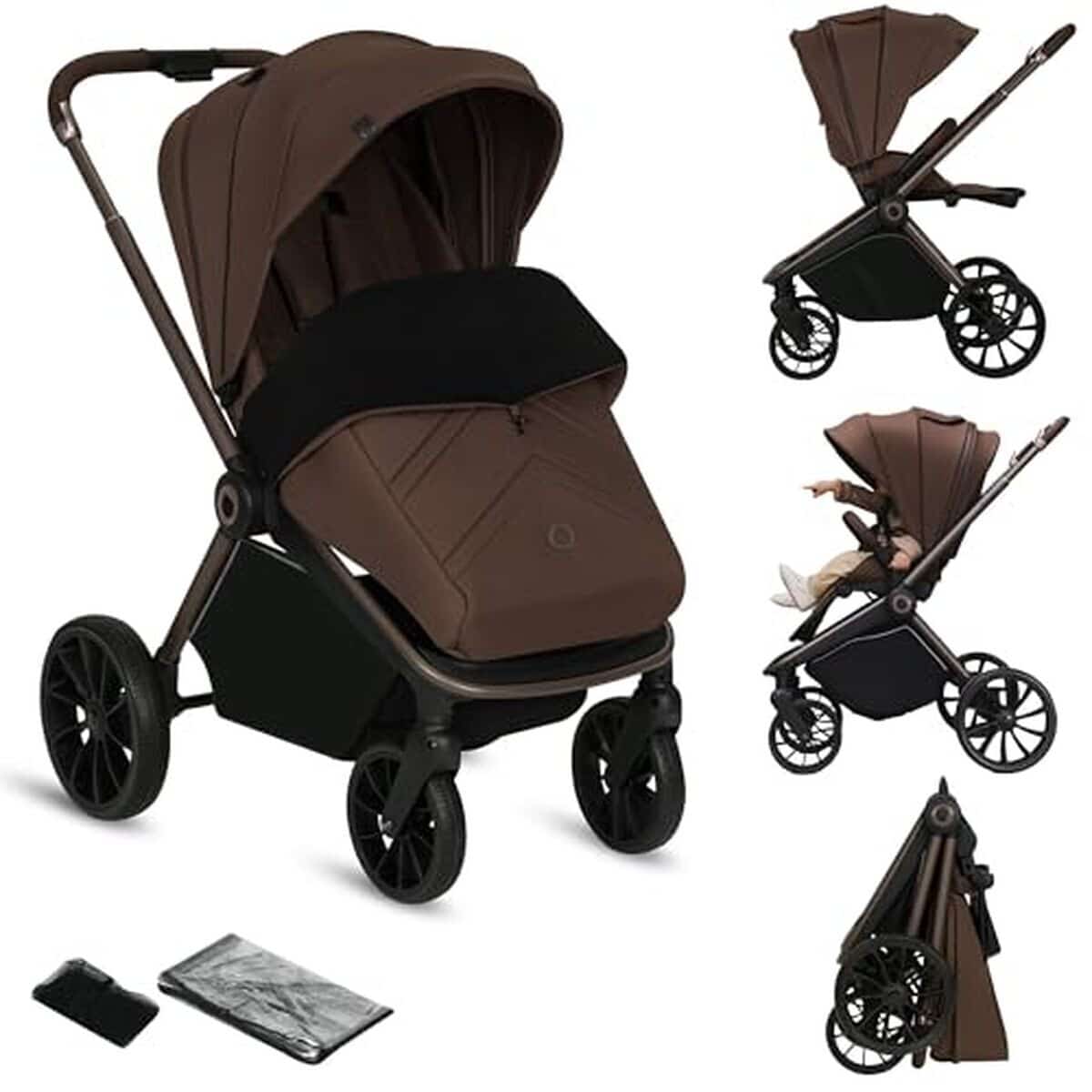 Test de la poussette tout terrain Lionelo Mika Plus : confort et praticité