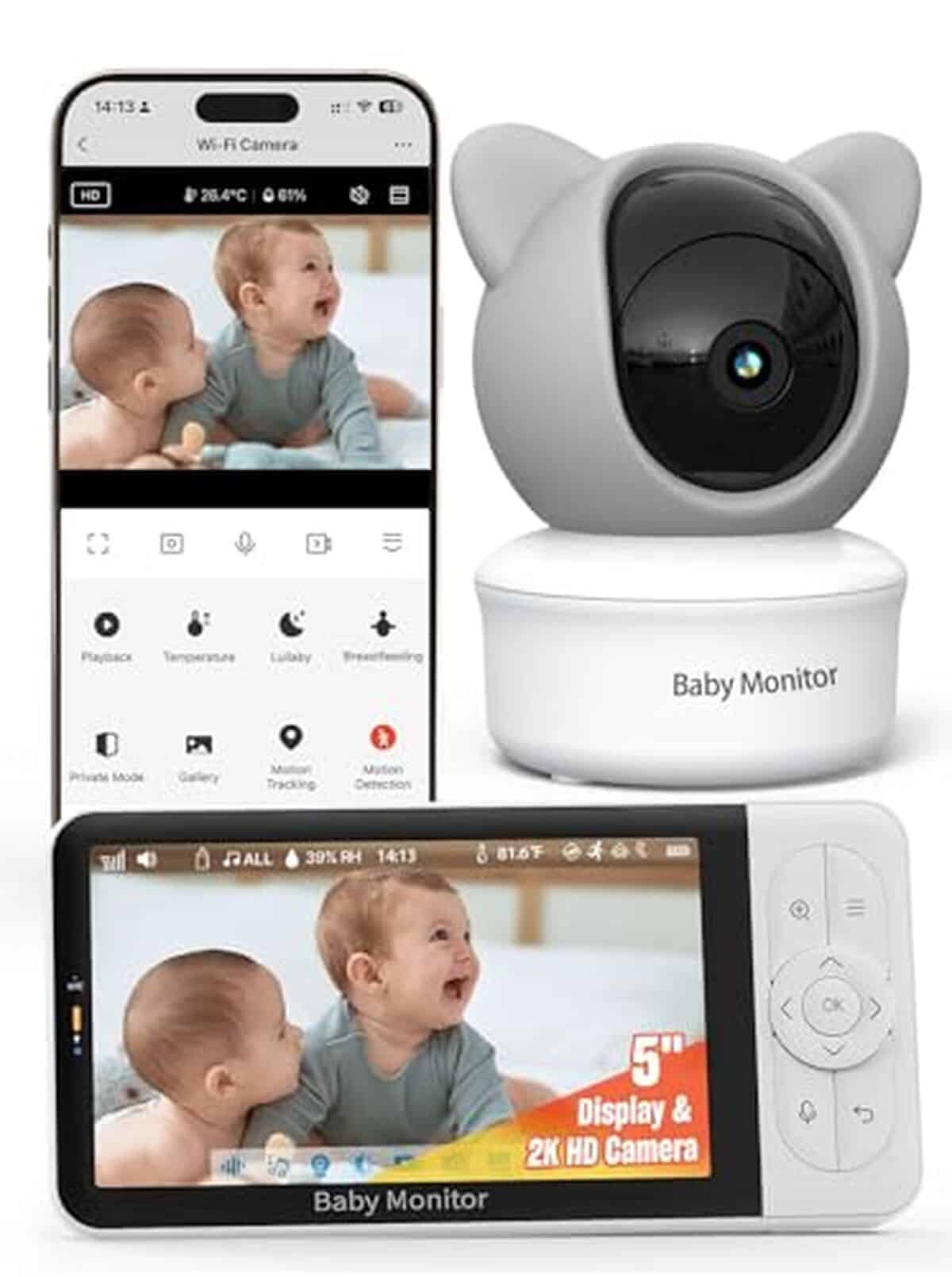Test : moniteur vidéo intelligent iFamily pour bébé 2K