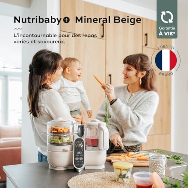 Découvrez notre test complet du robot cuiseur Babymoov Nutribaby(+) 6 en 1 : un allié pratique pour la préparation de repas sains et variés pour bébé.
